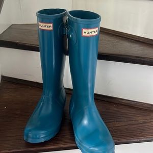 Hunter boot tall gloss